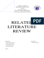 Related Literature Review: Department of Education