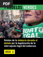 Pañuelos Verdes Amnistía Internacional