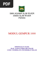 Download MODUL GEMPUR 1000 by Shahids Nazri SN39565085 doc pdf