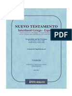 Biblia Interlineal Griego Espac3b1ol Completa
