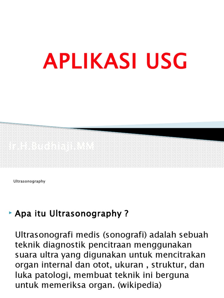 Panduan Lengkap Penggunaan USG | PDF | Kesehatan Holistik | Sains ...
