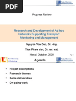 VANET Progress Review