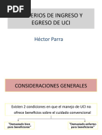 Download Criterios de Ingreso y Egreso Uci by Kal El SN39565716 doc pdf