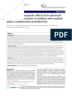 Stutdy of The Therapeutic Effects of An Advanced Hippo Therapy Simulator in Children With Cerebrl Palsy