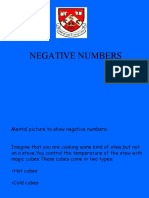 Negative Numbers1