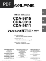 Download CDA-9815 by Jay Stevens SN39566187 doc pdf