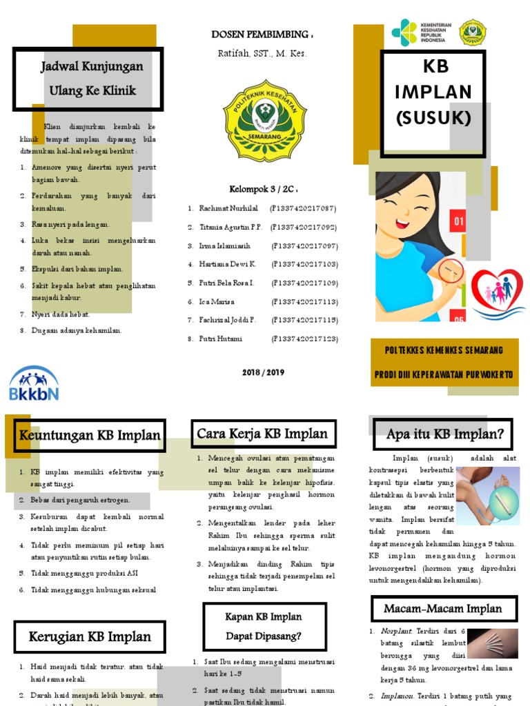 Panduan KB Implan: Manfaat dan Risiko | PDF | Kesehatan Holistik