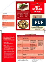 Leaflet Diet Rendah Purin