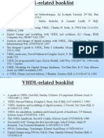 VHDL Booklist Guide