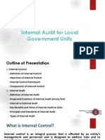 Internal Audit for LGUs