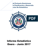 Puerto Sam Pedro Informe Estadístico Autoridad Portuarias.