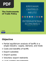 The Instruments of Trade Policy