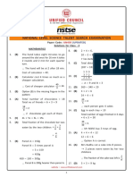 Unified Council: National Level Science Talent Search Examination