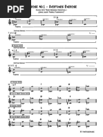 Exercise No 1 - Overtones Exercise W/ Common Note Triads (Saxophone Tone)