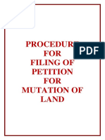 Land Mutation in Bihar