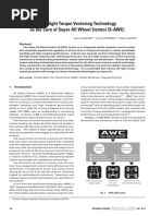 Mitsubushi's Torque Vectoring Technology