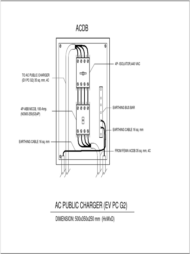 440 VAC ACDB for EV Charger Setup | PDF | Computers | Technology ...