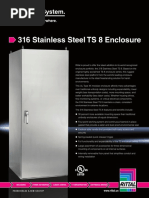 Rittal TS8 Enclosure Specification Guide | PDF | Door | Wall