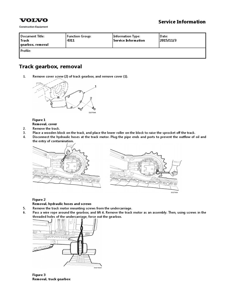 VOLVO EC210 NLC EC210NLC EXCAVATOR Service Repair Manual PDF | PDF ...