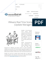 VMware Real Time Scenario 21 (Update Manager)