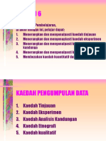 Slide 6a Kaedah Pengumpulan Data (1) KOM3431