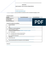 16 Comparar Grupos T para Muestras Independientes