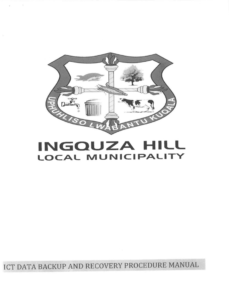 ICT Data Backup and Recovery Procedure Manual 2 | PDF