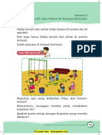 Subtema 3 Hidup Bersih Dan Sehat Di Tempat Bermain PDF