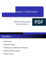 Aula 1 - Fundamentos de Otimização