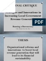 Boost Local Revenue Generation