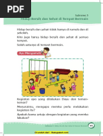 Subtema 3 Hidup Bersih Dan Sehat Di Tempat Bermain Pdf