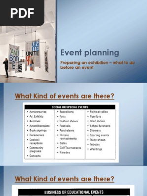 Event Planning