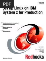 Set Up Linux On IBM System Z For Production: Front Cover