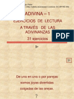 Lectura A Traves de Adivinanzas