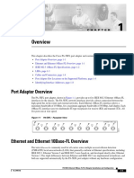 Port Adapter Overview: Figure 1-1 PA-5EFL-Faceplate View