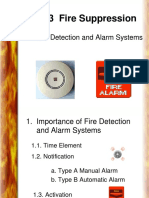 Unit 3 Fire Suppression: Section 1 Detection and Alarm Systems