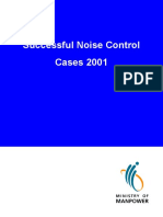 Successful Noise Control Case Studies