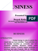 Business Scope and Objectives