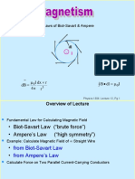 The Laws of Biot-Savart & Ampere: Physics 1304: Lecture 12, PG 1