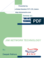 "Jini Network Technology": Presented by Intramantra Global Solution PVT LTD, Indore