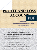 Profit and Loss Account: Presented by Intramantra Global Solution PVT LTD, Indore