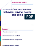 Day 1 Chapter 1 Consumer Behavior