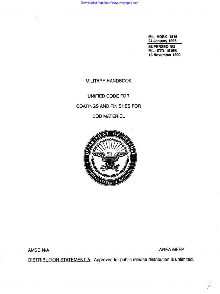 Mil HDBK 1516 | PDF | History