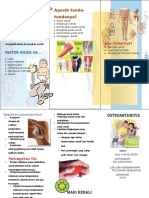 Leaflet Osteoatritis