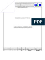 Technical Description Sugar Beet Factory