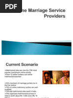 Matrimonial Market Analysis