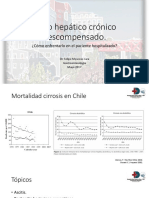 Complicaiones DHC Daño Hepatico. Curso HSJD 2017