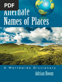Alternate Names of Places