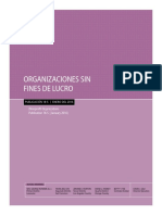 Organizaciones Sin Fines de Lucro