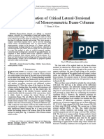 Evaluating critical buckling loads of beam-columns